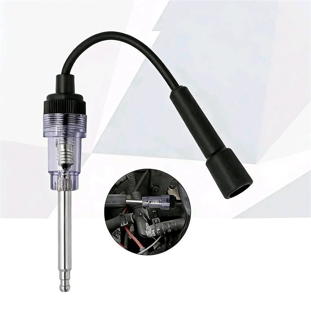 Automotive Ignition System Tester in-line Ignition Spark Plug Tester Automotive Ignition Detector Simple Type Tester Tools