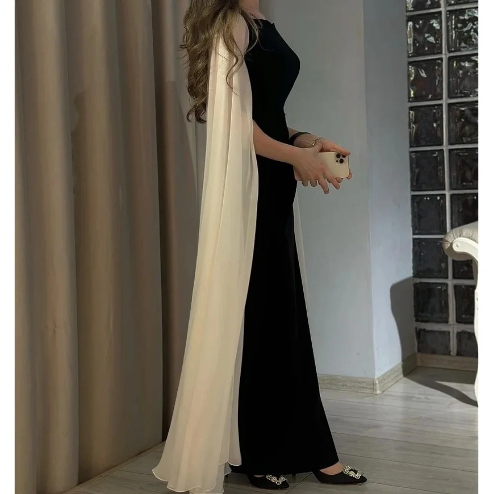 

Muloong Square Neckline Floor-Length Women Elegant And Pretty Luxury Prom Dress