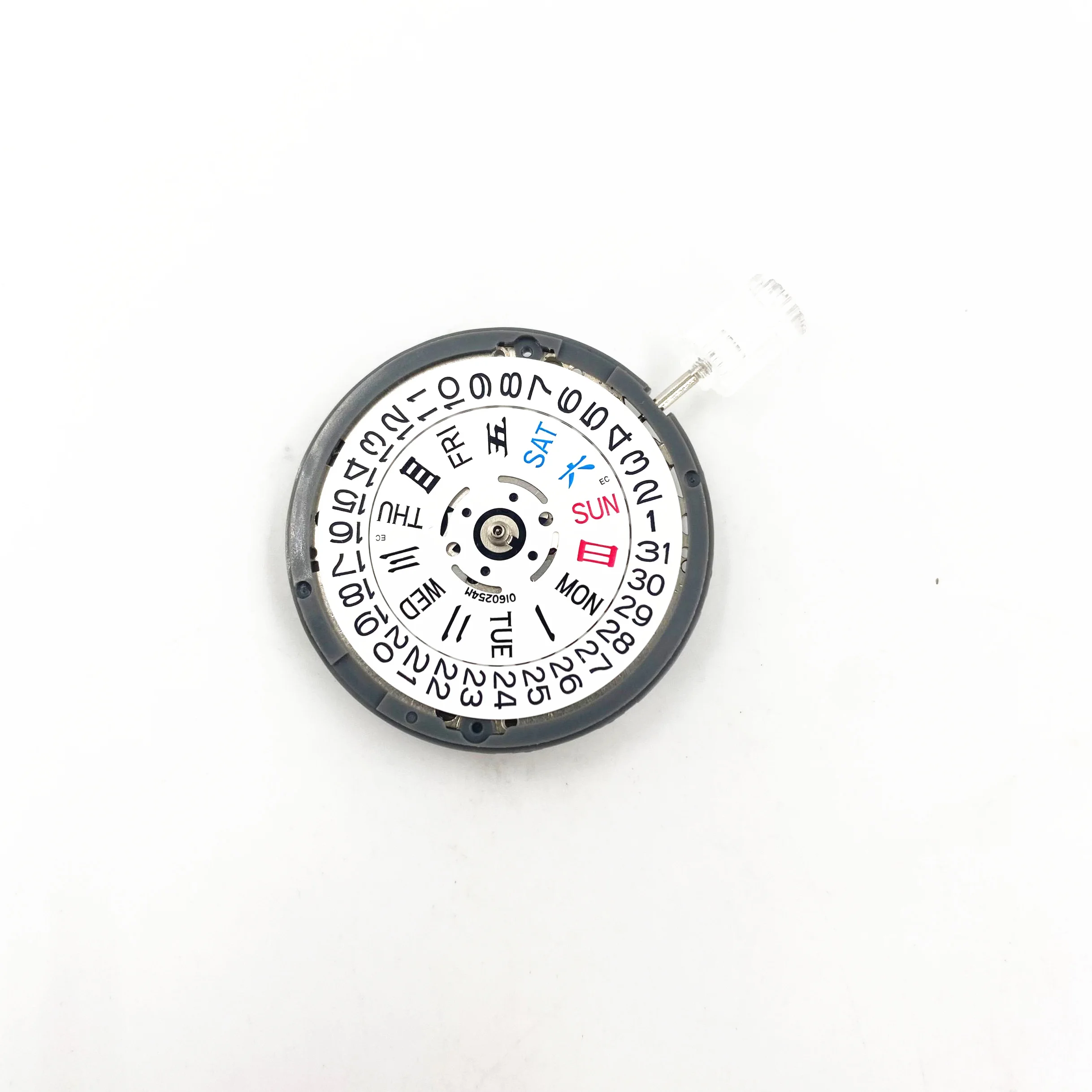 Japan NH36/NH36A Automatic Movement   3 O'clock Calendar at Self-winding Mechanical Date/Day Watch Replacements Part Crown at