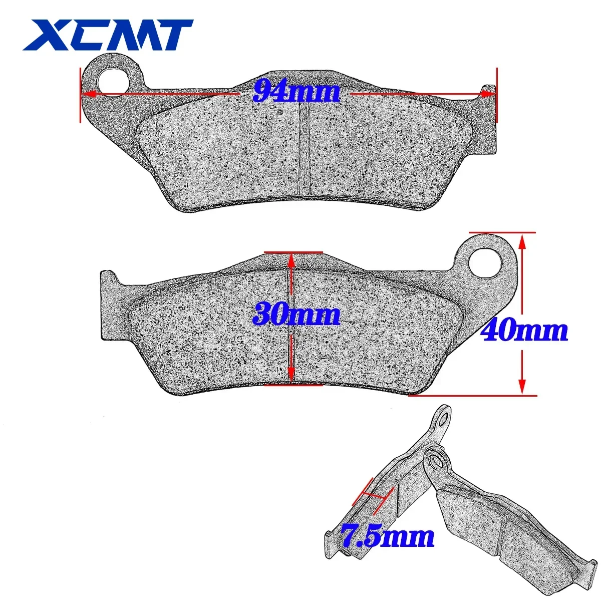 Motorcycle Front and Rear Brake Pads For KTM SX XC XCW SXF EXC 250 300 TPI 2020 125 150 200 350 450 EXCF XCRW 400 500 525 530 image 3