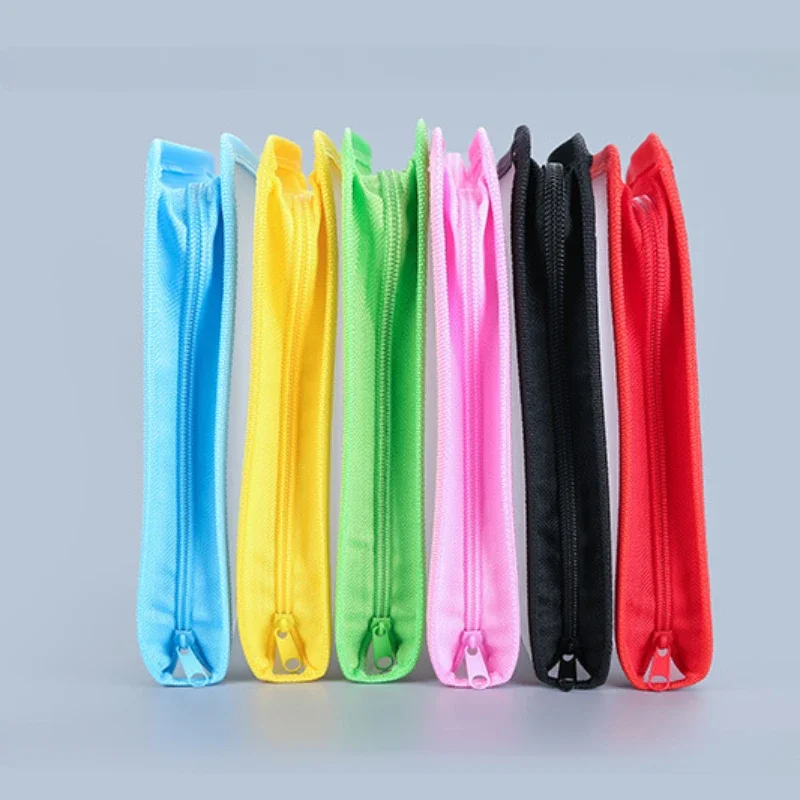 Pastas de arquivo transparentes com Zipper, Mesh Zipper Pouch, Documento Bag, Papelaria Armazenamento, escola e material de escritório, estacionária, A4