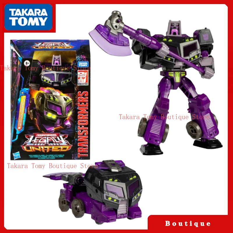 In Stock Transformers Toys Legacy United Voyage Class Animated Universe Decepticon Motormaster Action Figures Autobots Hobbies