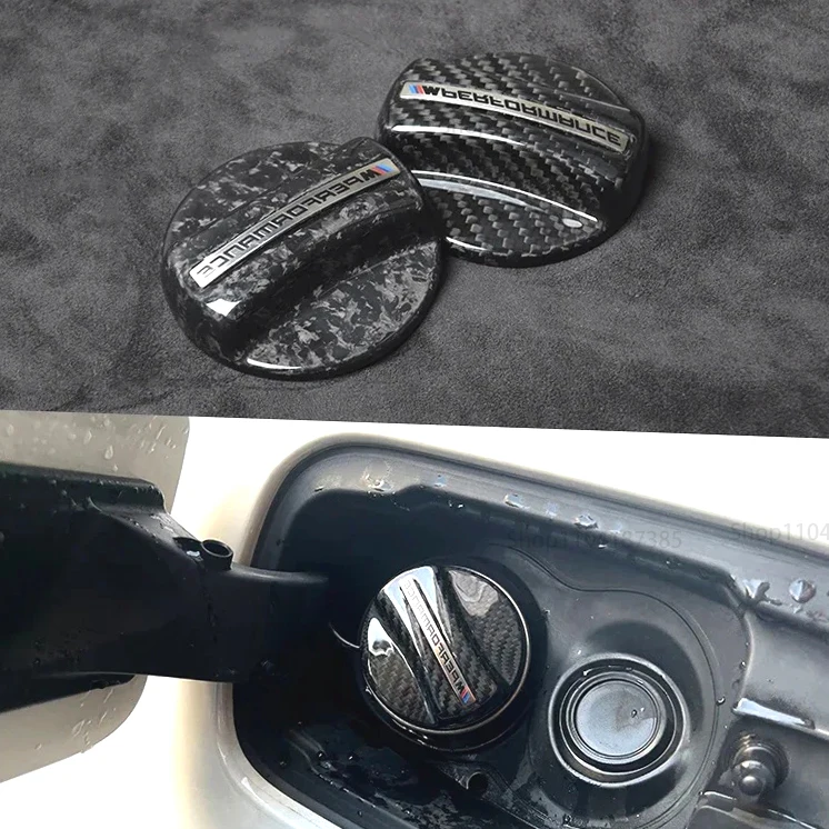 

For BMW｜Renovation Fuel Tank Inner Cover, Fuel Warning Cover, MP Dry Carbon Fuel Tank Cover Automobile