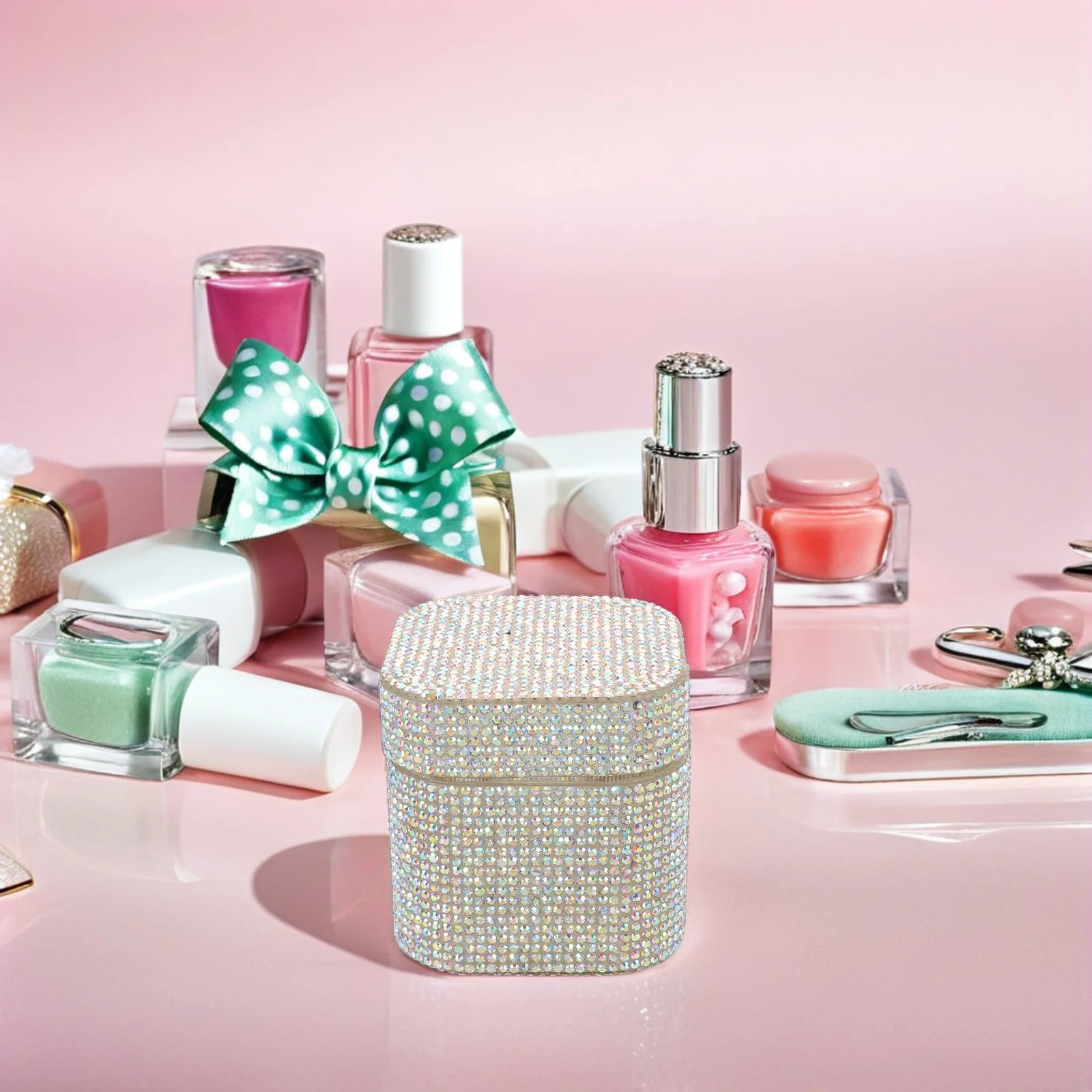 

Dappen Dish Nail Art Cup со стразами, хрустальное стекло, мономер для ногтей, миска для жидкости, держатель для акриловой пудры, принадлежности для маникюра