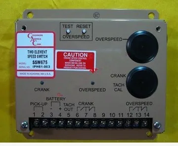 

Generator speed control board: GAC SSW675 / SSW674 / SSW676