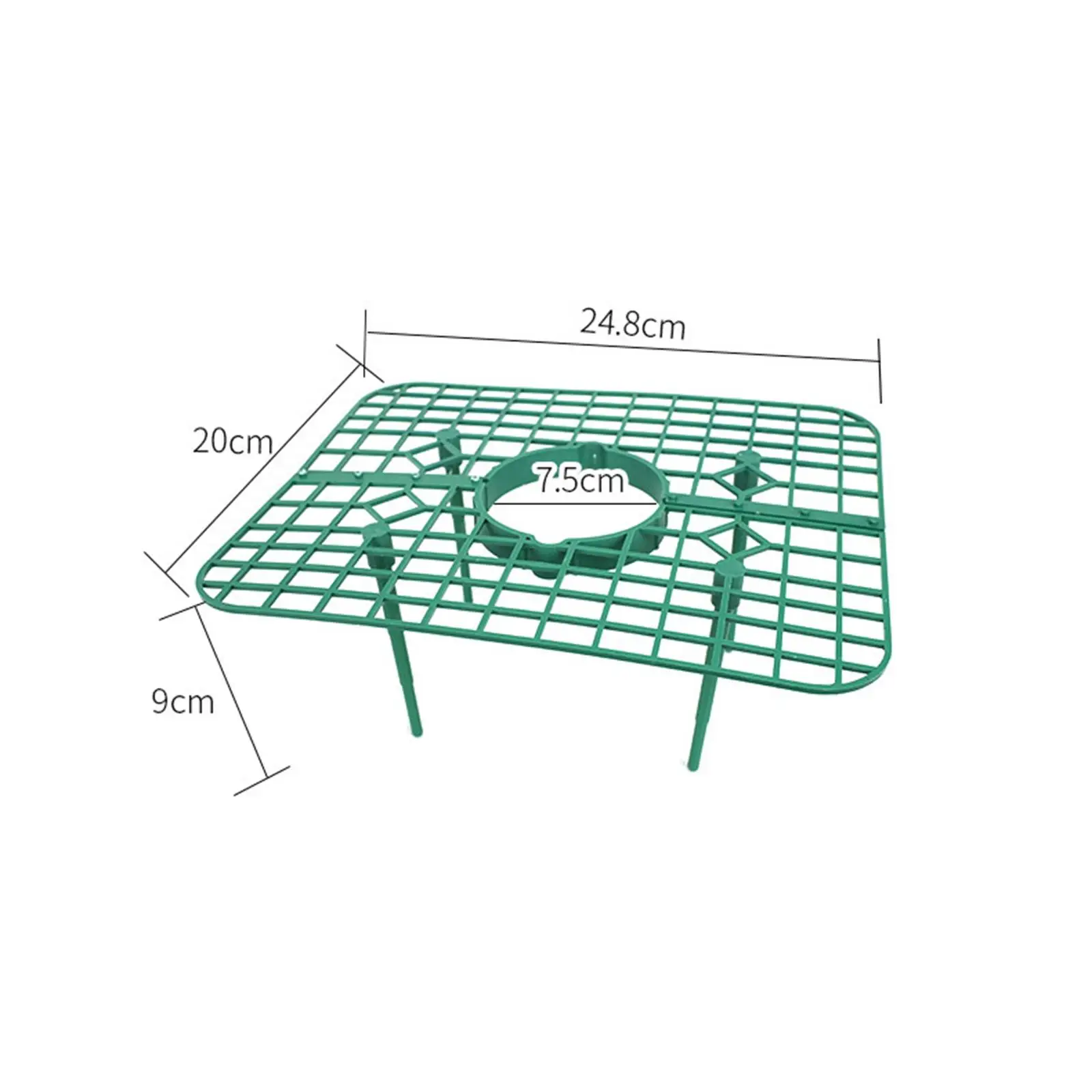 5x Strawberry Plant Supports Stand Frame Lawn Outdoor Growing Holder Rack