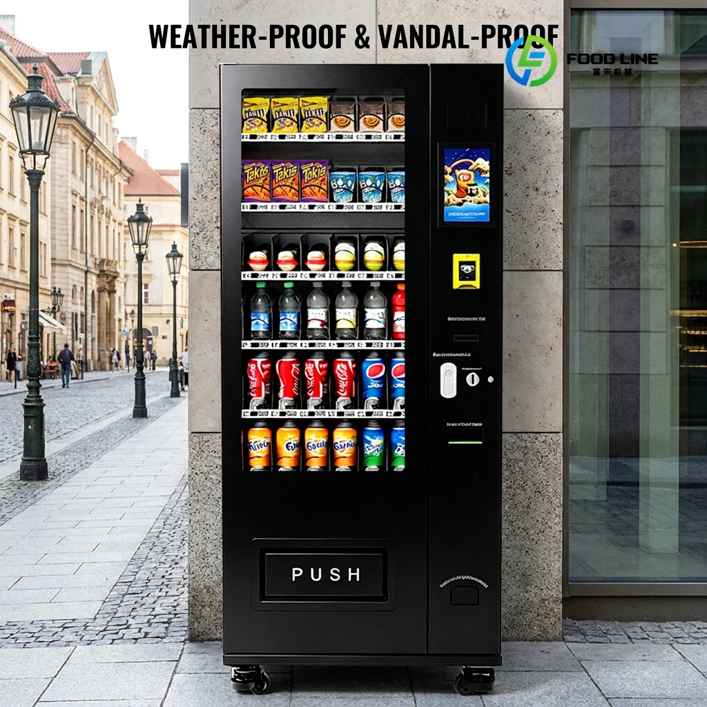 Stable‑running Retail Vending Kiosk SDK Supported Keyboard Screen For Cold Drink Snack Supermarket Operation Custom