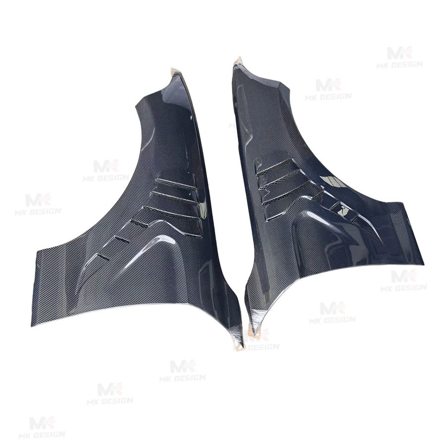 Carbon Fiber Side Fender Flares Mudguards for BMW 1 Series F20 2012-2019 Front Vented Fender Body Kit Car Accessories