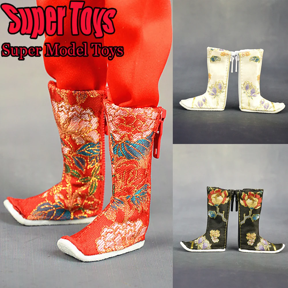 

В наличии, 3 стиля, масштаб 1/6, аксессуар для одежды солдата, древний костюм, ботинки, подходят для 12-дюймовой экшн-фигурки, модель куклы