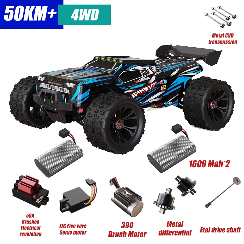 SCY9522PRO 85 km/u hoge snelheid RC auto borstelloze 4WD off-road drift afstandsbediening auto 1:16 professionele racewagens SCY9522 50 km/u