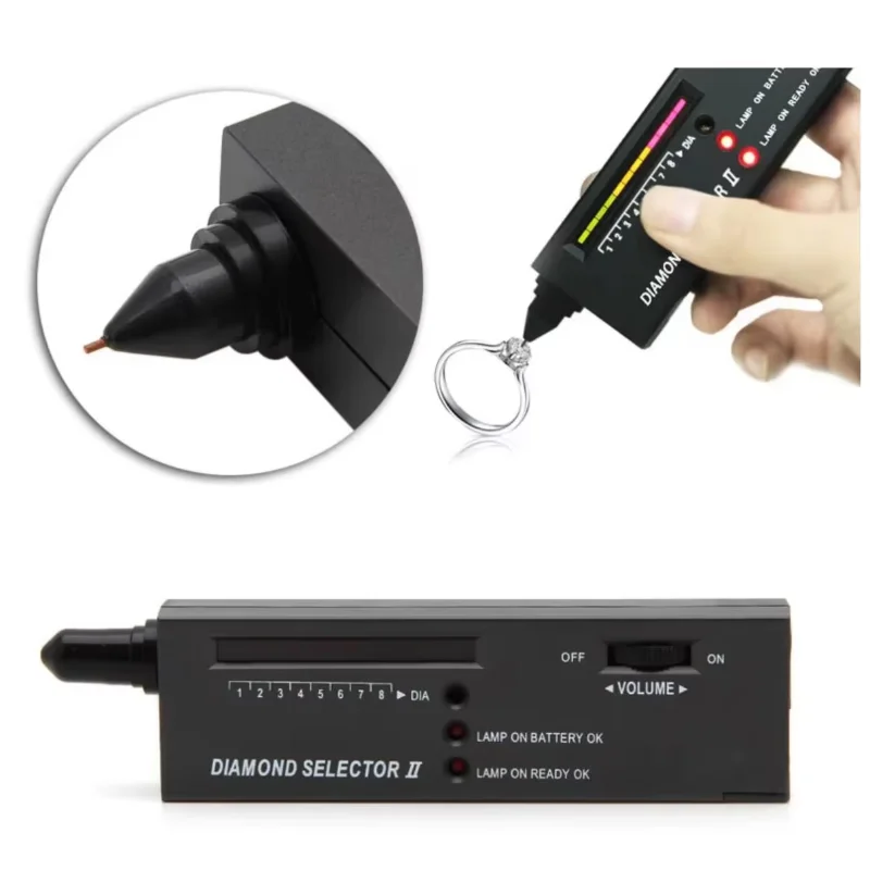 Diamond Selector Ruby And Sapphire Detector Testing Machine Analysis Moissanite Portable Diamond Tester Kit pen