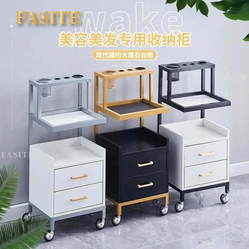 For Barber Shop Multi-functional Perm and Dyeing Cart Tool Cabinet Rack with Storage Wholesale Equipment