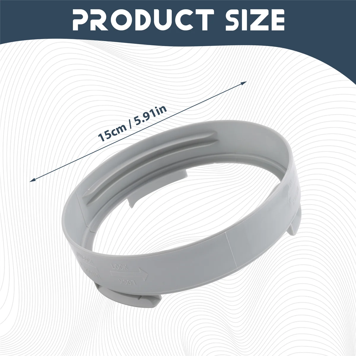 

ROSQ Portable Air Conditioner Exhaust Hose Coupler Window Adapter A/C Unit Tube Connector Parts & Accessories Round