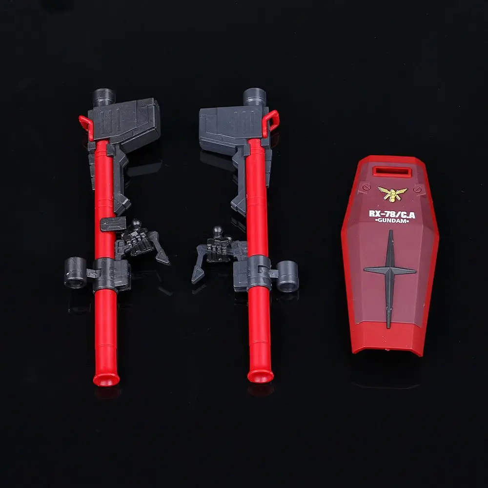 متوفر 012 نموذج HG 1/144 Rx-78-2 الجمعية أطقم منمذجة اللون الأحمر Char Ver عمل أرقام روبوت البلاستيك نموذج أطقم لعبة مخصصة