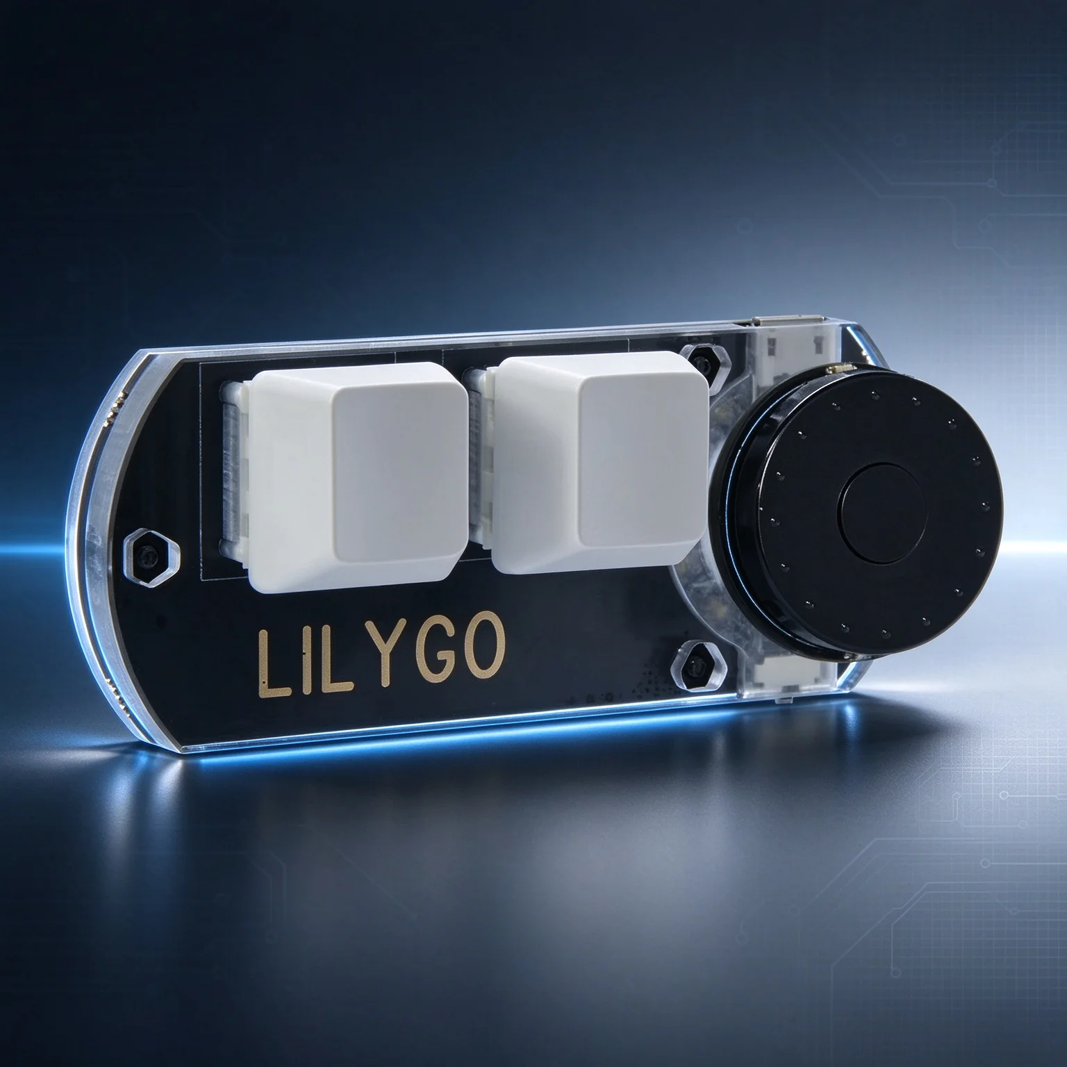 LILYGO T-Encoder Shield V1.0 CH552 Custom Macro Keys Expansion Board with APA102 RGB LED