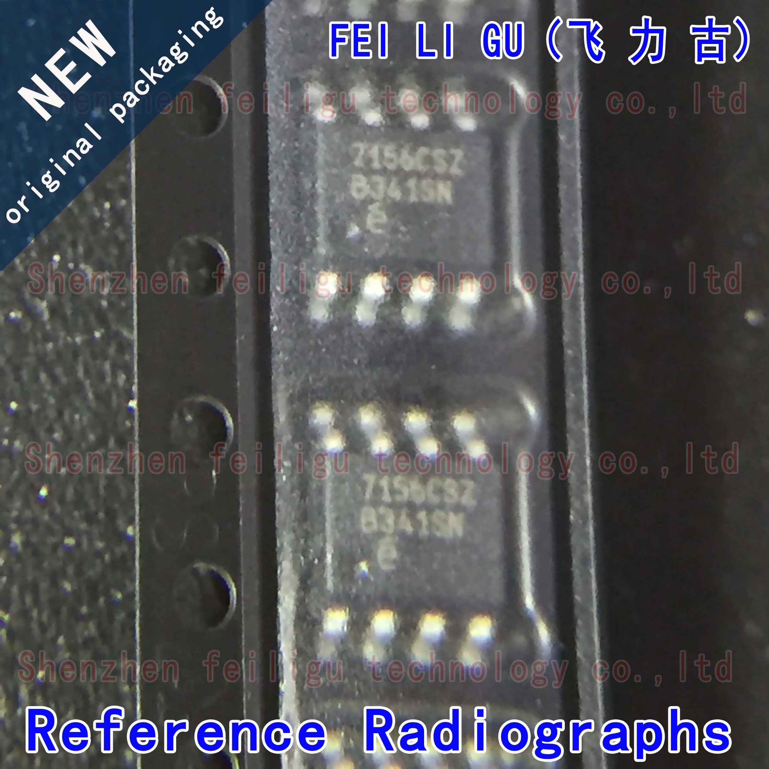 100% New Original EL7156CSZ-T7 EL7156CSZ 7156CSZ Package: SOP8 High or Low Side Gate Driver Chip Electronics