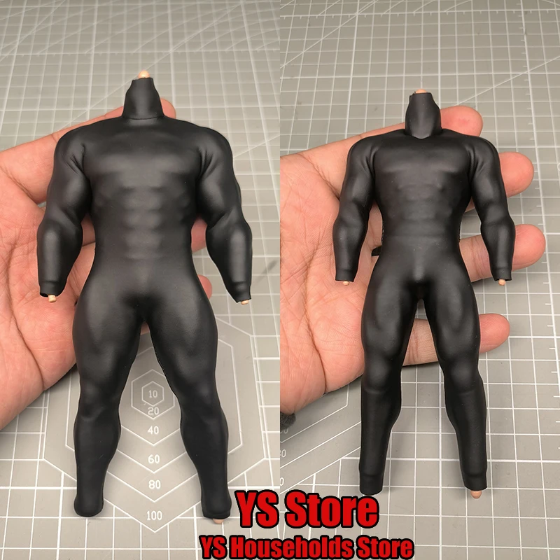 

GWTOYS G001 Muff Toys Adam 1/12 Super Strong Man Soldier Dark Black Bottoming Tight Bodysuit Clothes Accessory For 6" Figurine