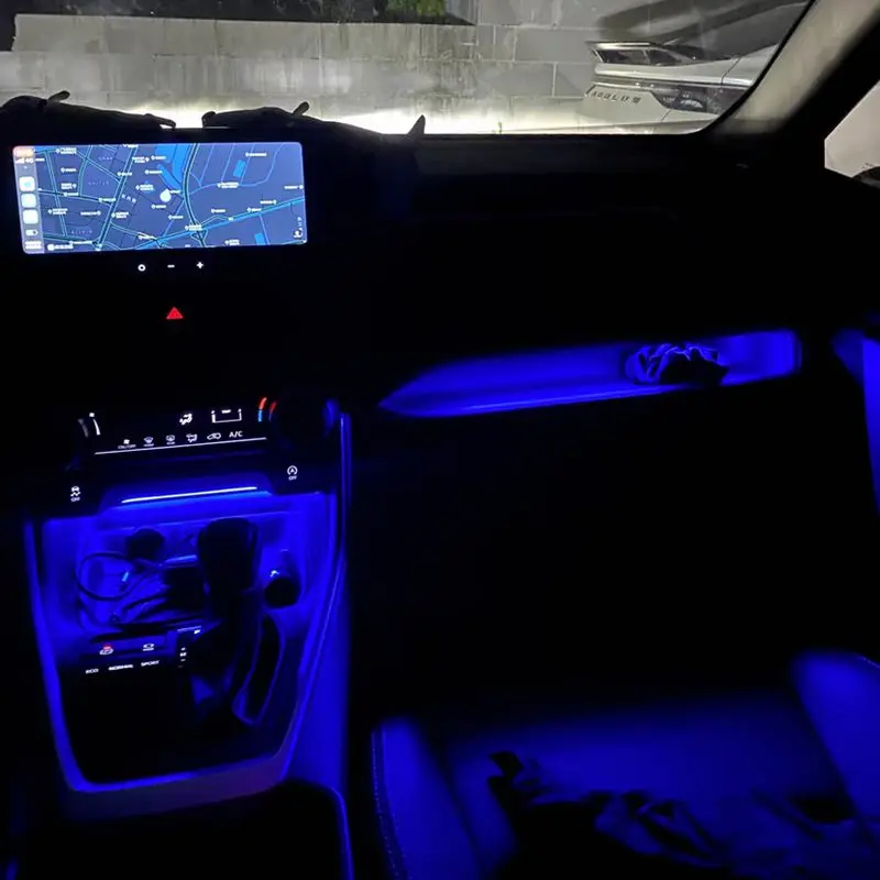 Suitable for Toyota RAV4 XA50 2019-2024 central control ambient lights, instrument panel decorative lights