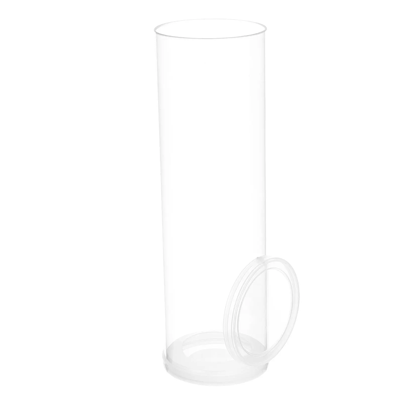 

Badminton Shuttlecocks Storage Transparent Tube Magnetic Holder Case Indoor Outdoor Gym Practice Training Automatic Ball