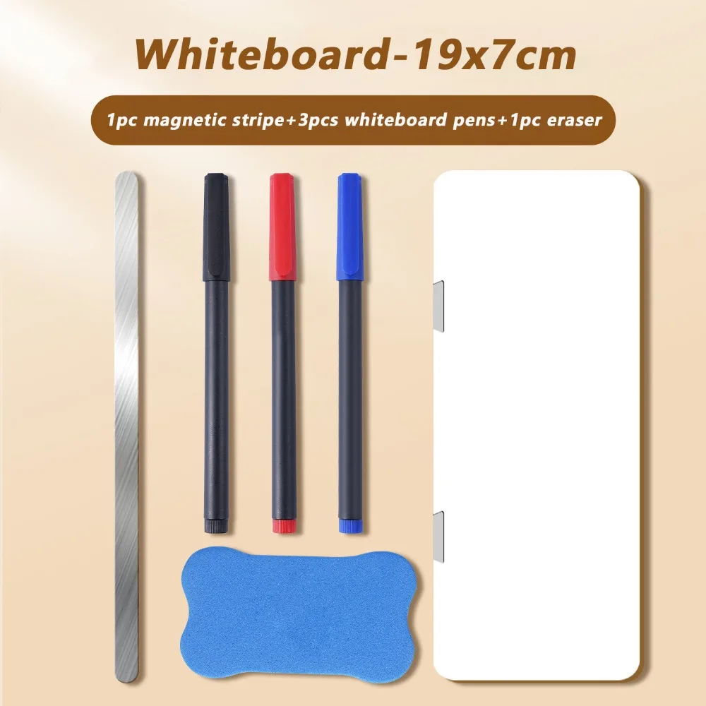 Rewritable Message Memo Board Daily Reminder Computer Screen Side Using Magnetic Whiteboard Magnetic Desktop Notepad