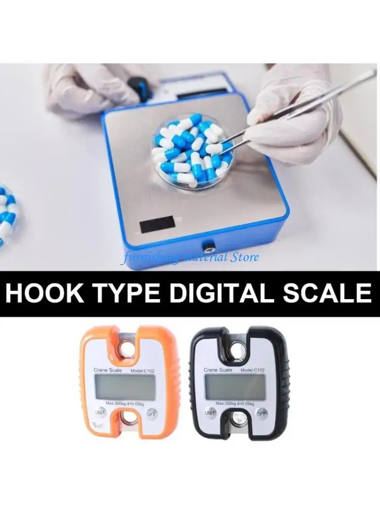 

Y5GD Portable Scale LCD Digital Luggage Suitcases Scale Handheld Travel Baggage Scale