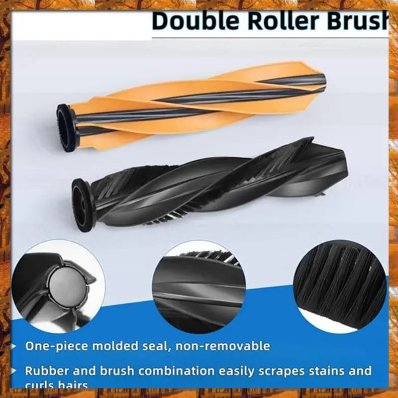 A60T New Main Side Brush Filter For Dreame S40 Enhanced Edition/X50 Ultra/X50 Master/L50 Pro Ultra/MOVA V50 Ultra Vacuum Parts