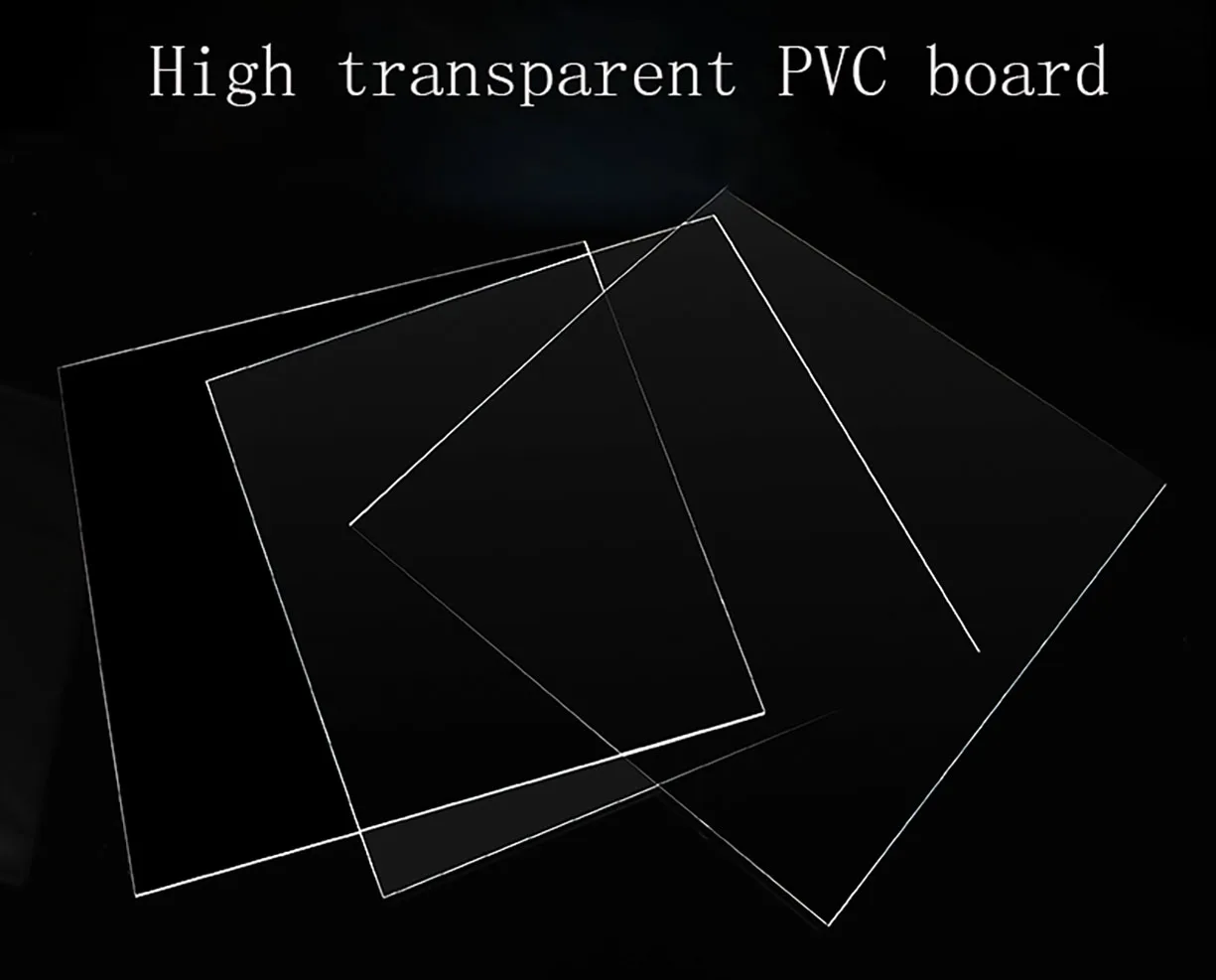 Imagem -06 - Placa Transparente do Pvc Folha Plástica Dura Placa Fina Espessura 0.3 Mm2 mm