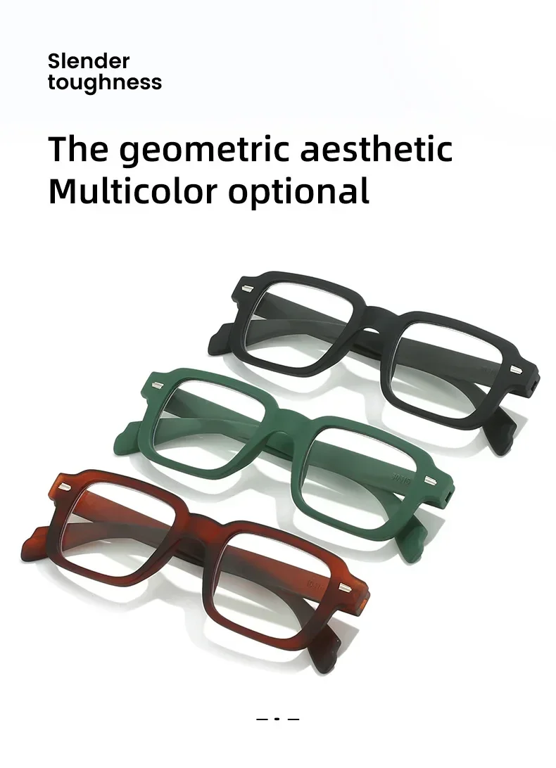 Presbyopie-Lesebrille, Unisex, Retro-Stil, leicht, UV-Schutz, für Männer und Frauen, täglicher Gebrauch – Detail 6