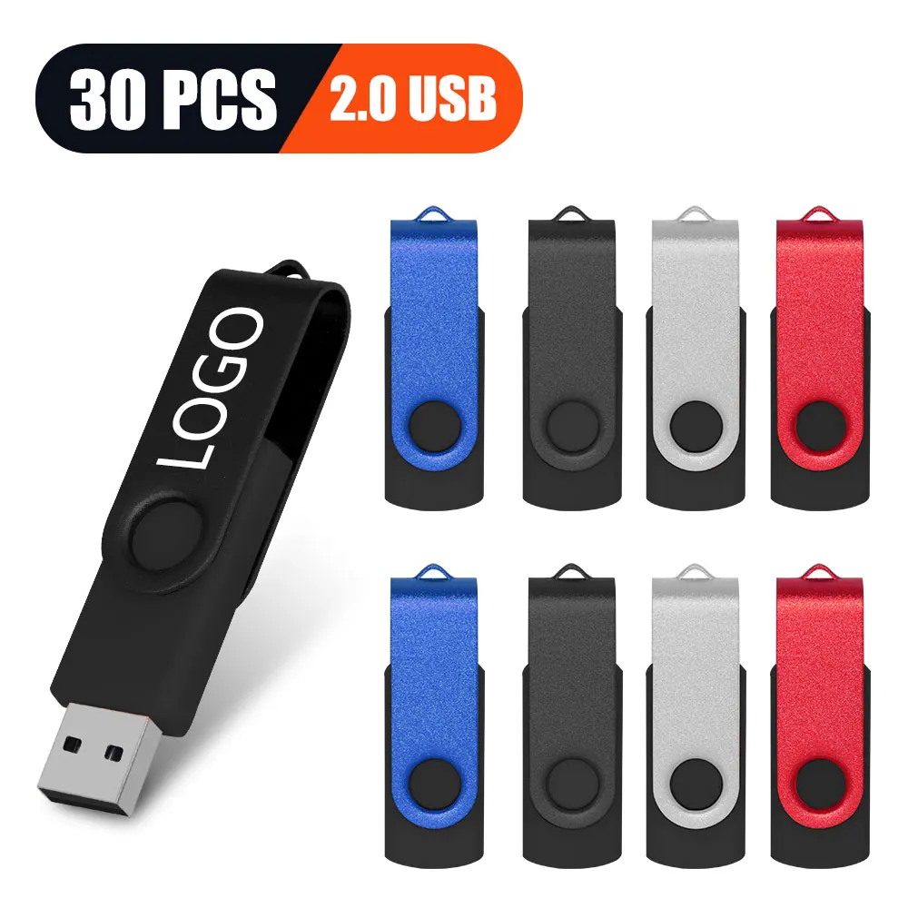 

Wholesale metal Pen Drive 30PCS 16GB 32GB 64GB USB2.0 for PC Mobile Mini Pen Drive 8GB USB Flash Drive Free laser 1GB 2GB 4GB