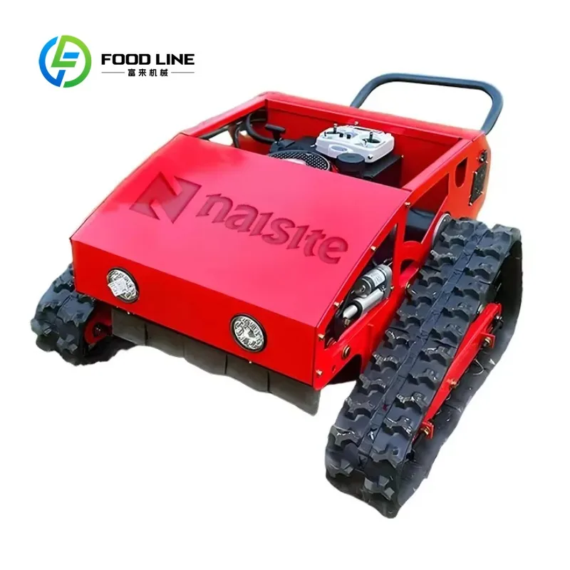 

Custom Crawler robot lawn mower Self-propelled remote control walking tractor Garden mower Automatic cordless lawn mower