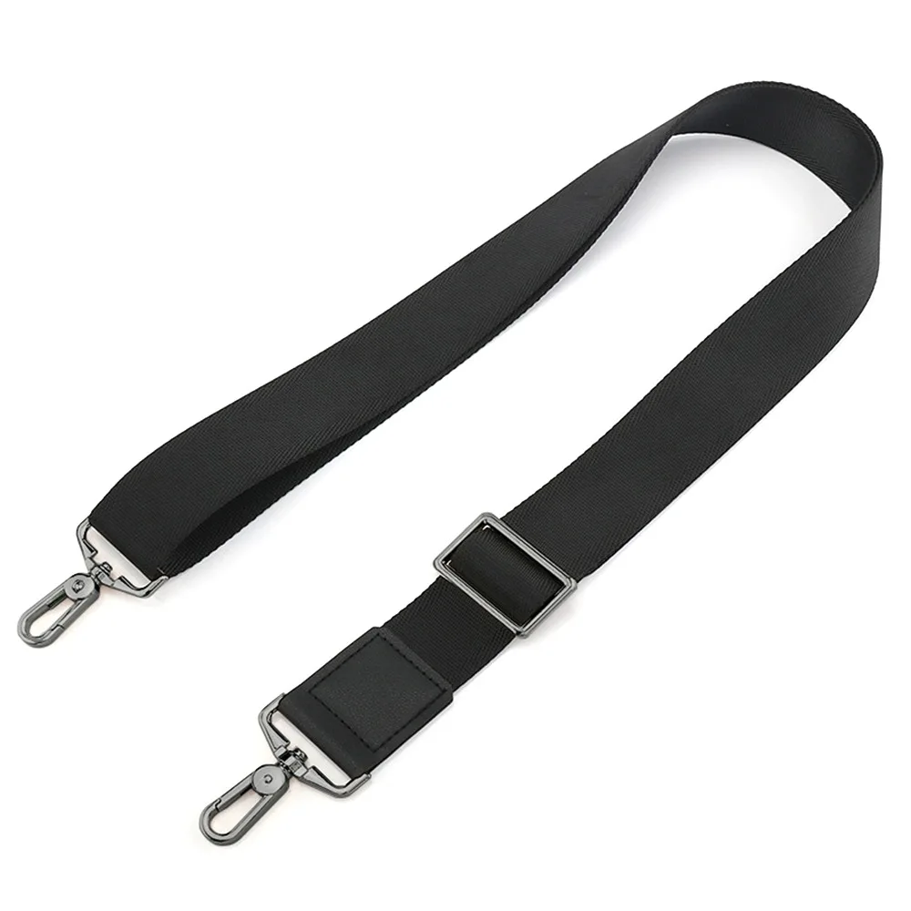 

DIY Adjustable Bag Strap Nylon Black Handbag Strap Handbag Handle Shoulder Bag