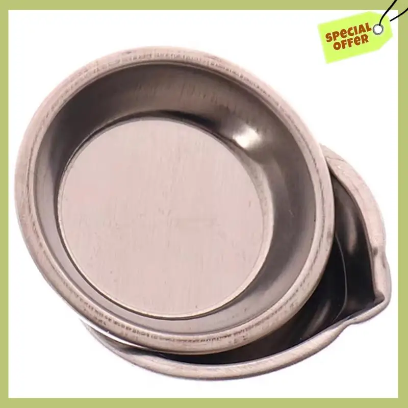 Advanced 6Pcs Metal Color Paint Tray Tinting Dish Formodel Tools Paint Tray Mixing Color A