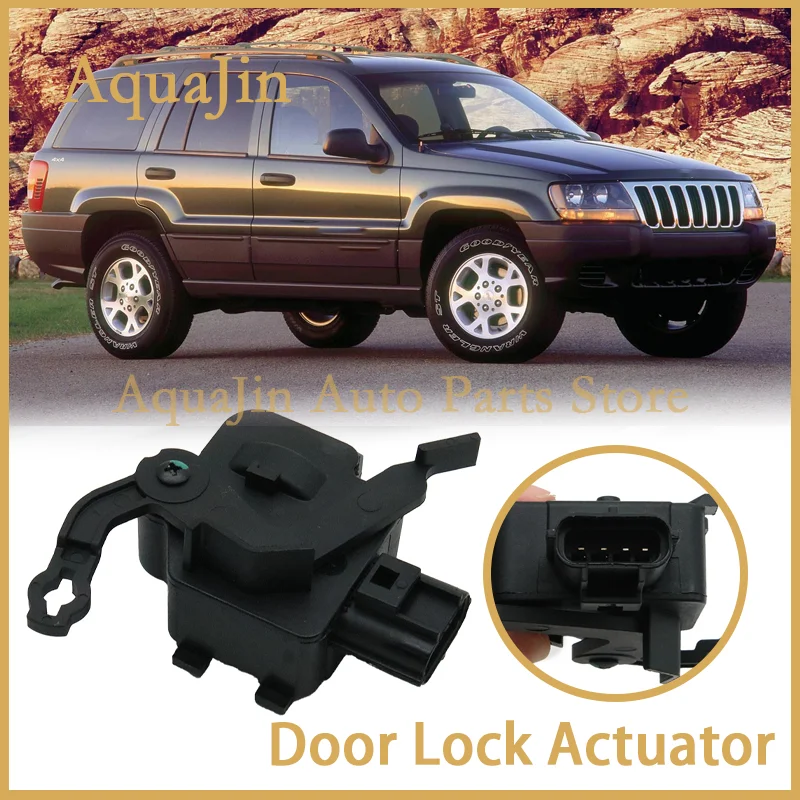Actuador de cerradura de puerta trasera 5018479AB para Jeep Grand Cherokee WJ WG Beijing Jeep 4000 1999 ~ 2004 2000 2001 2002 2003 OE