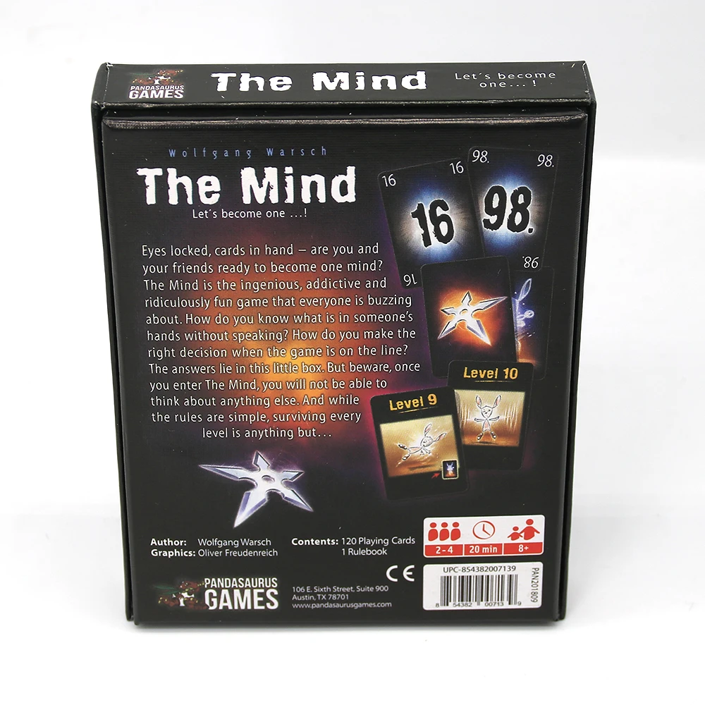 The Mind Card Game Family Friendly Board Games Game Night Card Games