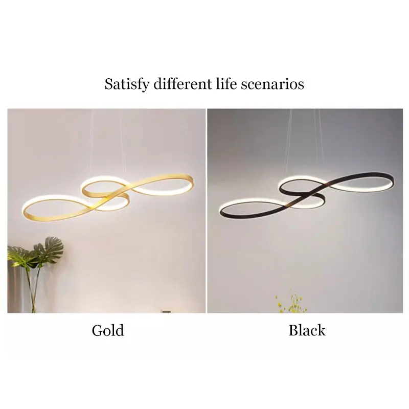 داخلي LED الحبل مصابيح متدلية لغرفة الطعام المطبخ الشمال LED أضواء الثريا تركيبات قابل للتعديل علقت مصباح معلق