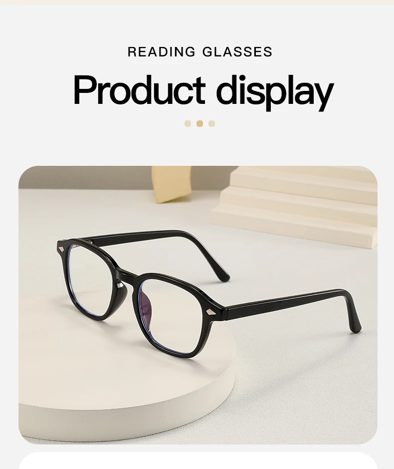 2025 NEUE Blaulicht-Lesebrille, Brillengestell für Damen und Herren, Retro-Acetat, Anti-Blaulicht-Computerbrille, 0 ~ + 3,5 – Detail 15