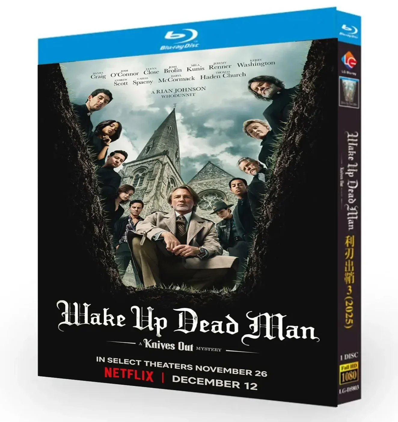 Wake up Dead Man: Ein Messer-Kampf-Krimi 2025 Blu-ray Disc High Definition BD - Krimi-Thriller DVD
