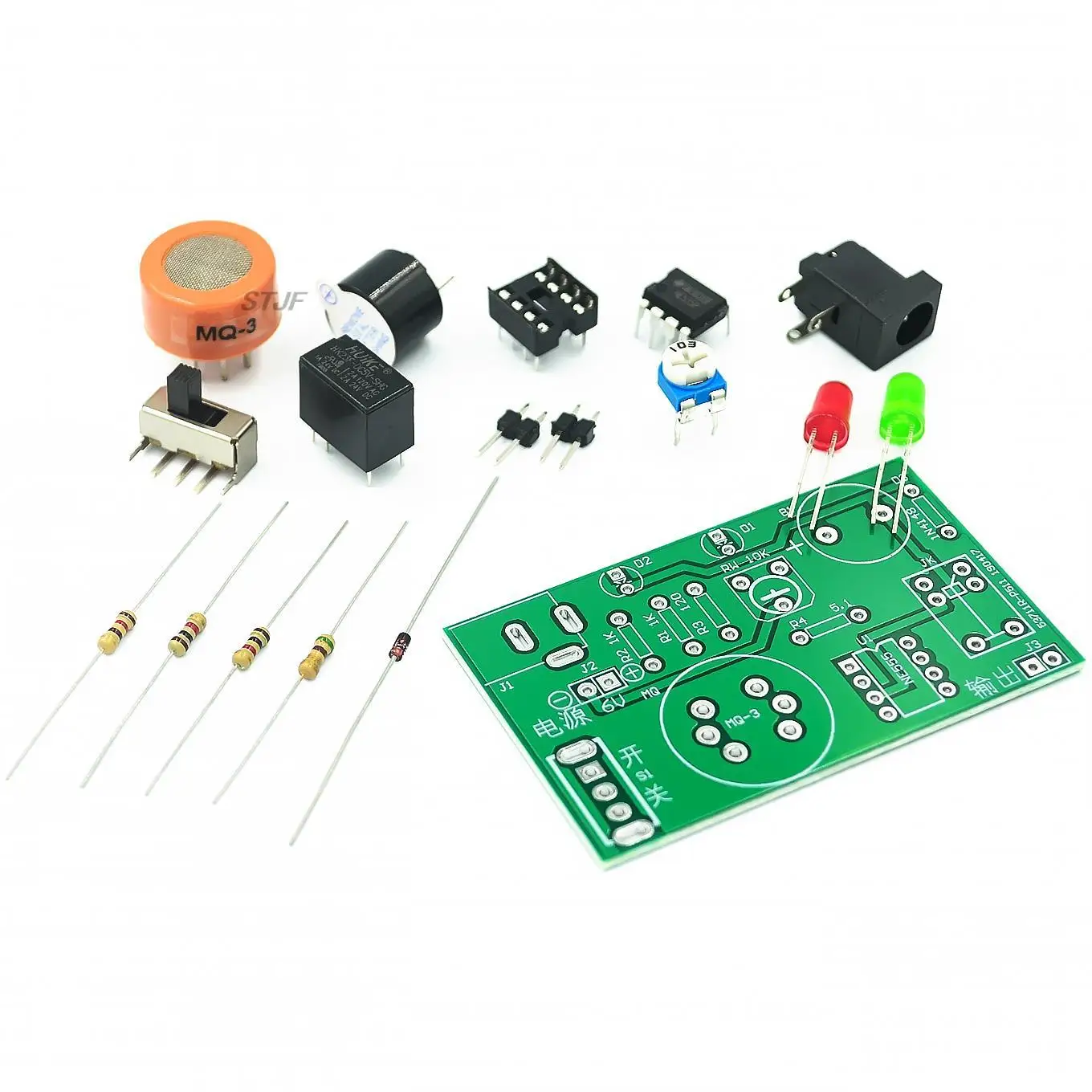 Alcohol tester suite mq-3 drink-driving tester MQ-3 module alcohol sensor DIY parts