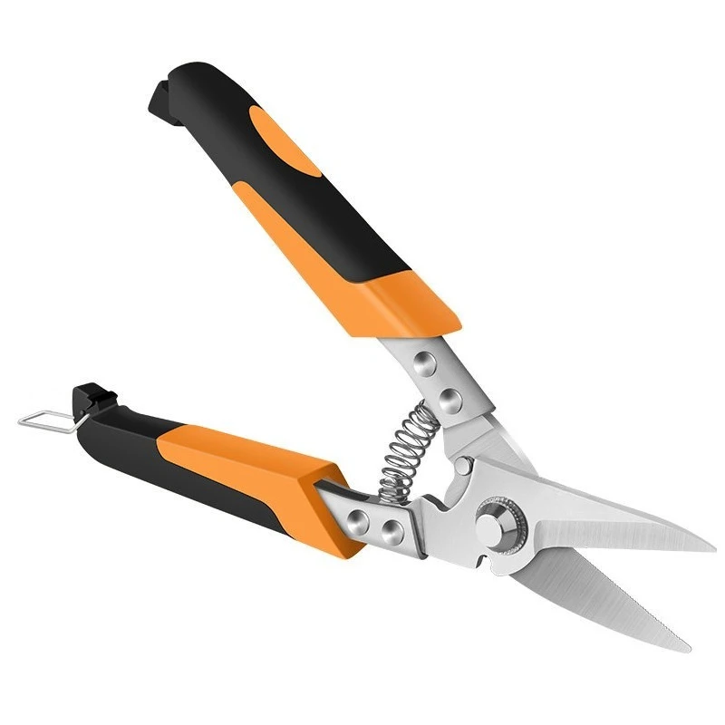 Industrial Aviation Tin Snips Sheet Metal Cutter, Heavy‑Duty Shears for Iron, Aluminum Plate, Integrated Ceiling Keel