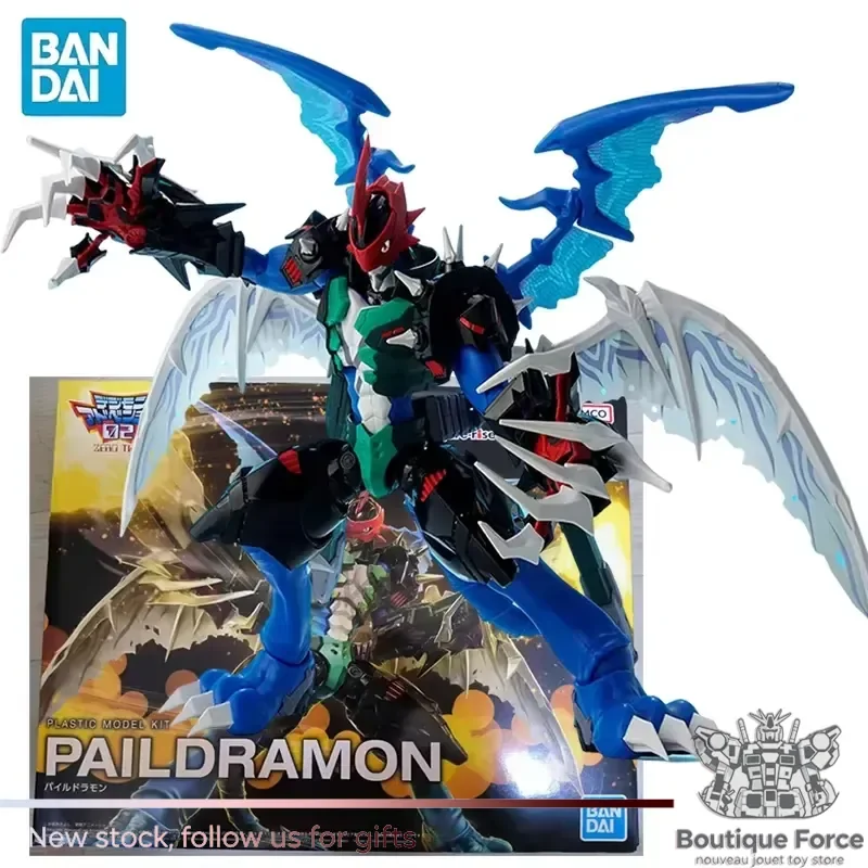 

BANDAI Figure-rise Standard Digimon Adventure 02 Paildramon Anime Action Figure Model Assembly Toy Collectible Display Figure