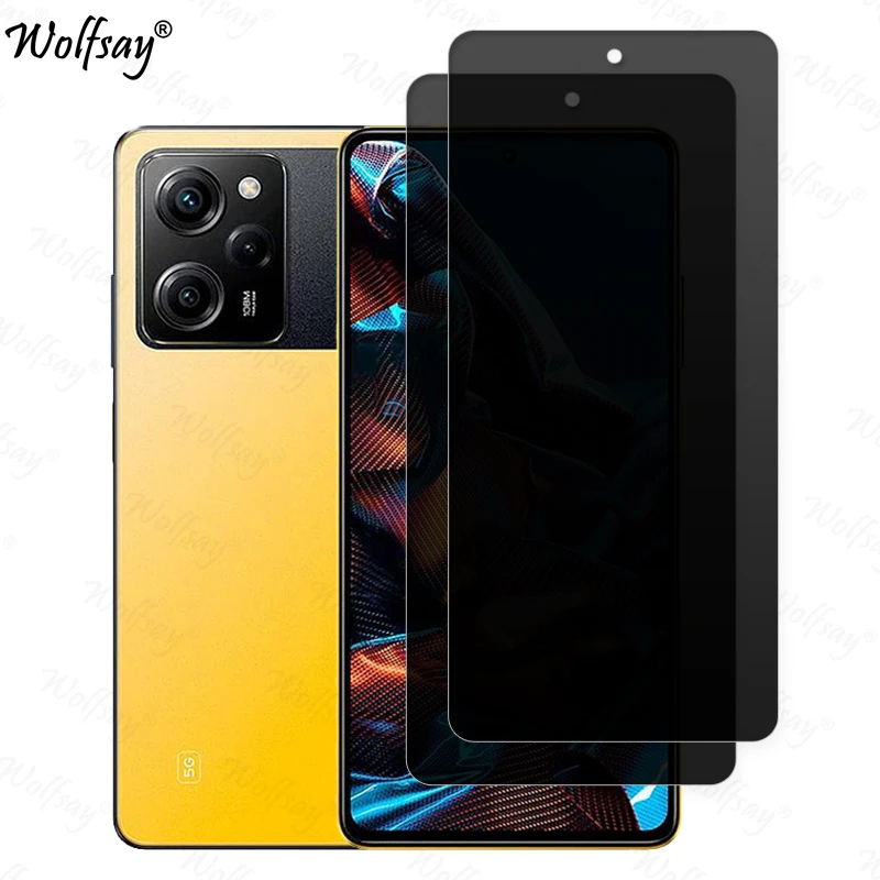 Anti-Spy Tempered Glass For Xiaomi Poco X5 Pro 5G Privacy Screen Protector Poco X5 Pro Glass For Poco X5 Pro 5G Glass 6.67 inch