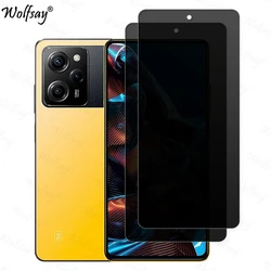 Anti-Spy Tempered Glass For Xiaomi Poco X5 Pro 5G Privacy Screen Protector Poco X5 Pro Glass For Poco X5 Pro 5G Glass 6.67 inch