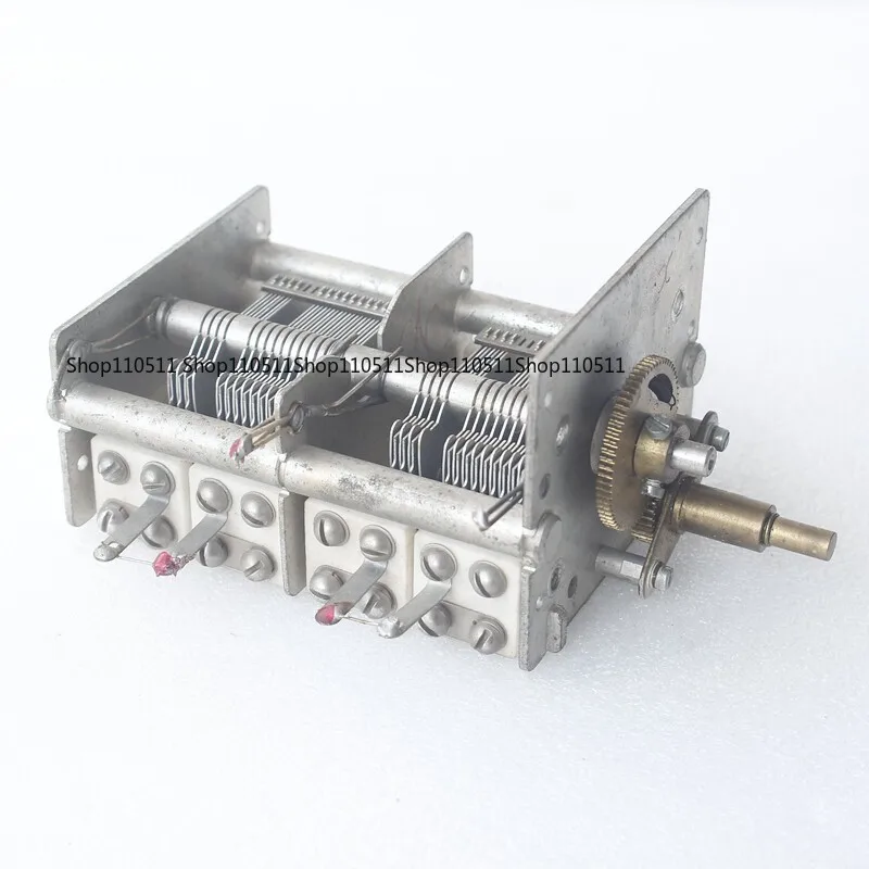 2 * 17PF-140PF 2 * 20PF-390P Quad belt reduction gear variable adjustable capacitor single