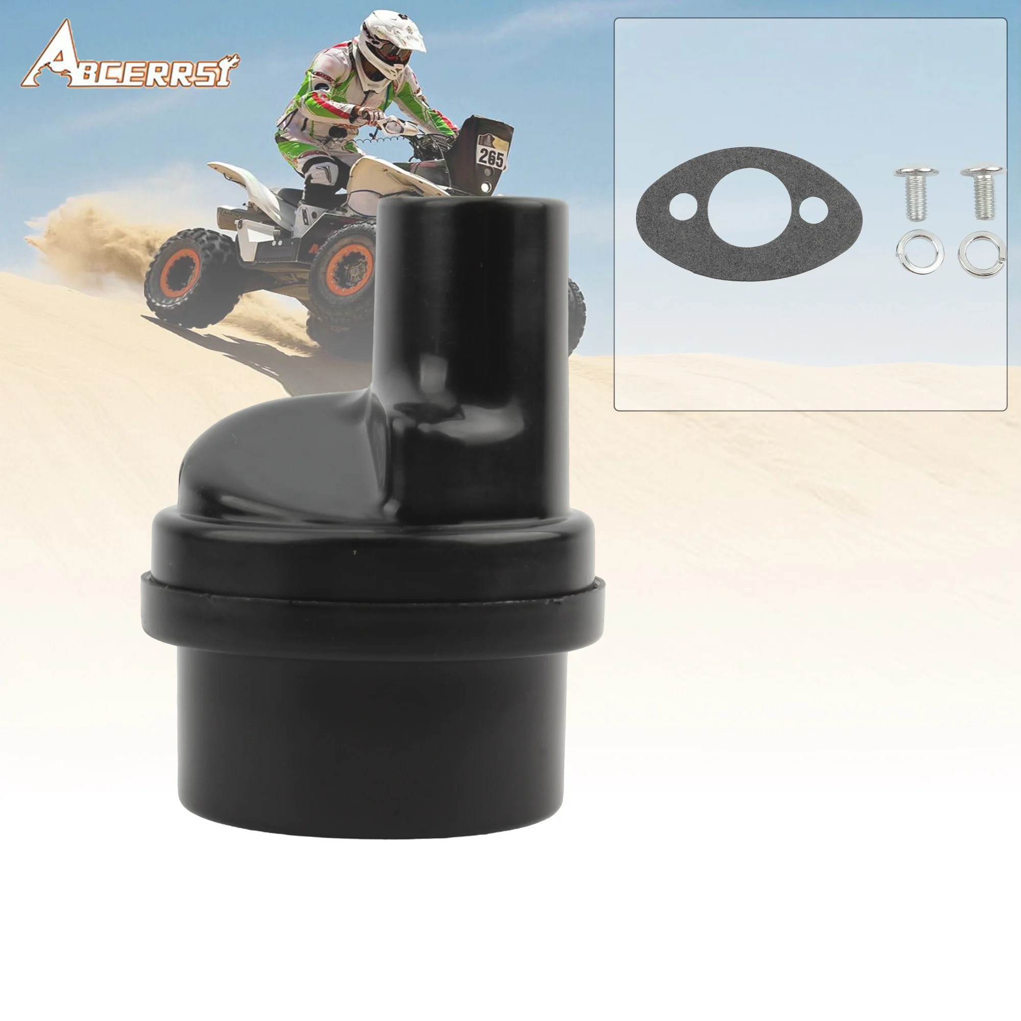 

ATV UTV Motorcycle Air Filter Element For Suzuki LT50 JR50 Motorbike Dirt Pit Bike Black Housing Box Accessories