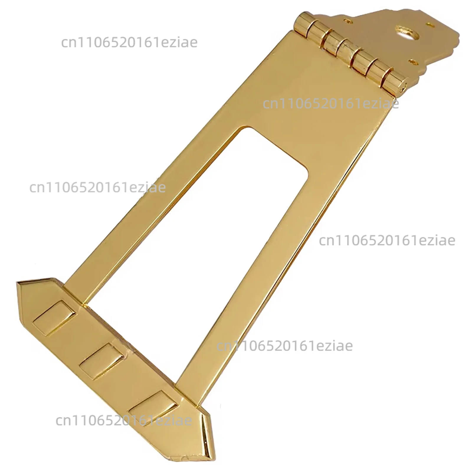 6 Strings Guitar Bridge Trapeze Tailpiece For Archtop Jazz Guitar or Semi-Hollow Body Electric Guitar Accessory Replacement Part
