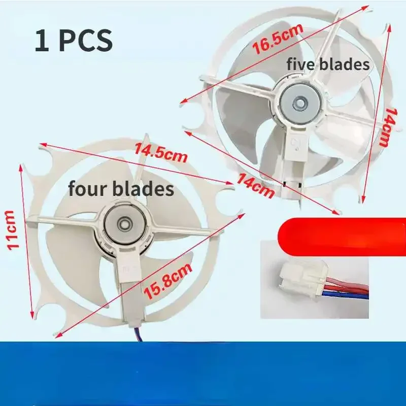 

Refrigerator Compressor Cooling Fan Motor for Refrigerator Compressor Refrigerating Chamber Electric Cooling Fan Accessories