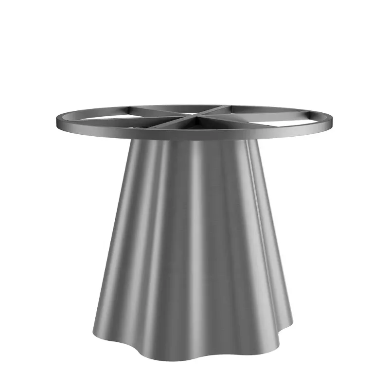 Stainless Steel Table Feet Anti Corrosion Support Legs Dining Table Pedestal for Glass Table Home