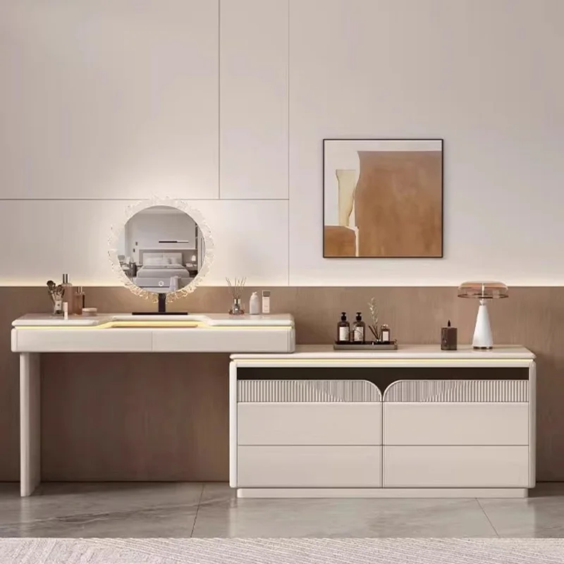 Cosmetics Computer Dressing Table Chair Mirror Jewelry Dressing Table Filing Cabinets Modern Bedside Vestidores Home Furniture