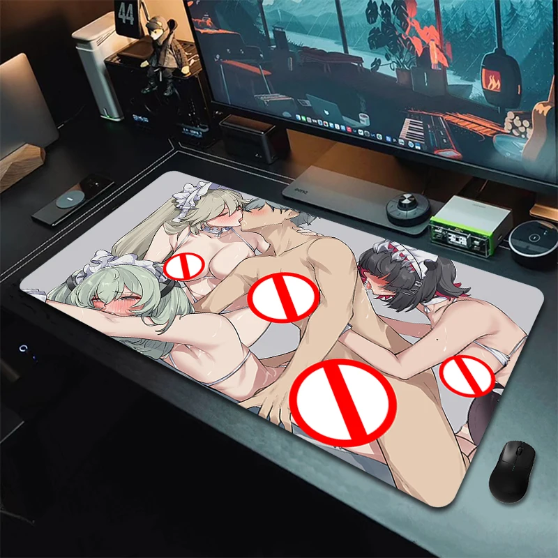 

Zenless Zone Zero Gaming Mouse Pad Ellen Joe Large Mousepad Sexy Nude Big Boobs Mouse Mat R18 Hentai Nipple Desk Mat NSFW Carpet