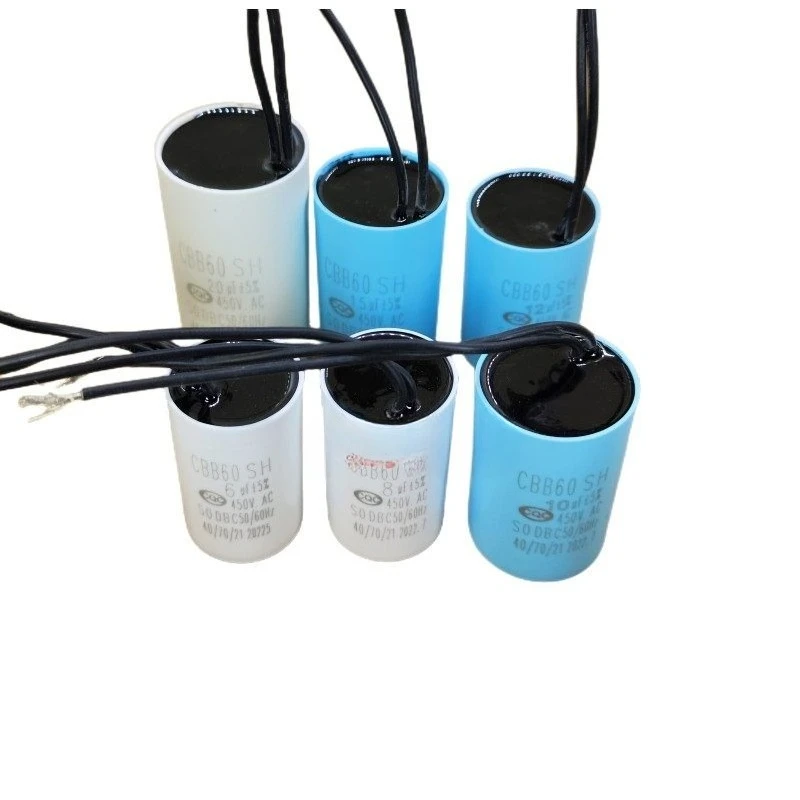 CBB60 motor water pump washing machine start running capacitor 12/15/20/25UF waterproof and explosion-proof